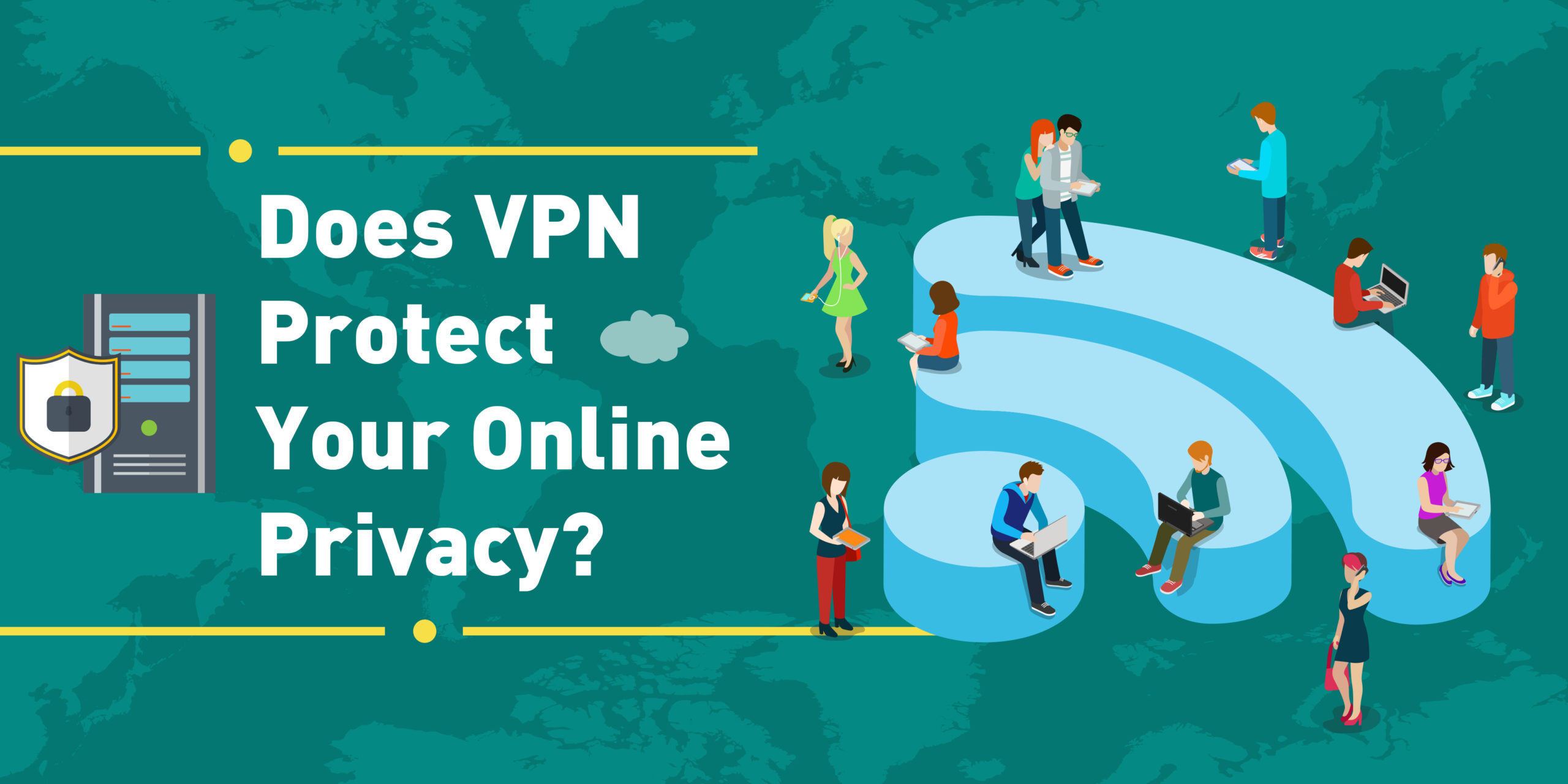 VPN protege seu cabeçalho de privacidade on -line em escala
